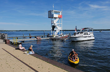 Ufer Müggelsee in Berlin-Friedrichshagen