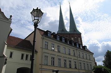 Blick auf die Nikolaikirche Berlin