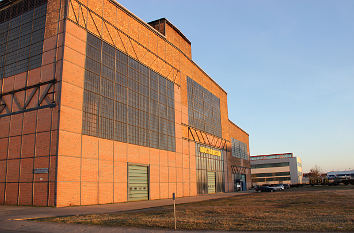 Außenansicht Halle Industriemuseum Brandenburg