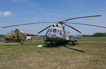 Hubschrauber Flugplatzmuseum Cottbus
