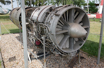 Düsentriebwerk Flugplatzmuseum Cottbus