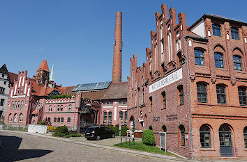 Spreeufer am Gerichtsplatz Cottbus