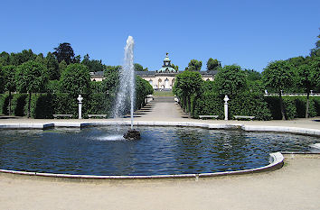 Zugang Bildergalerie Potsdam Sanssouci