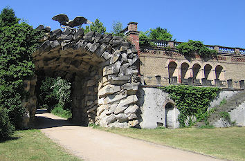 Tunnel im Sizilianischen Garten von Sanssouci