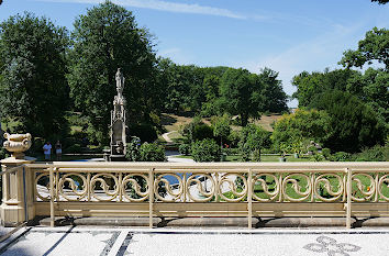 Blick von der Terrasse Schloss Babeslberg