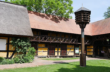 Taubenhaus im Freilandmuseum Lehde im Spreewald