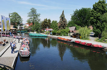 Großer Kahnhafen in Lübbenau