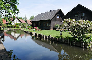 Kanal in Lehde im Spreewald