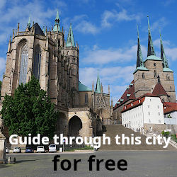 Guide through Erfurt for free