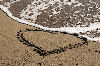 Flitterwochen am Strand