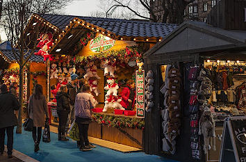 Weihnachten und Weihnachtsmarkt