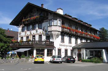 Hotel in den Alpen