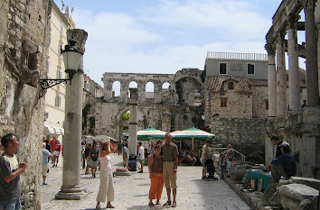 Römischer Kaiserpalast in Split