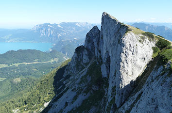 Blick vom Schafberg im Salzkammergut