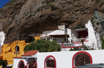 Höhlenwohnungen in Artenara auf Gran Canaria