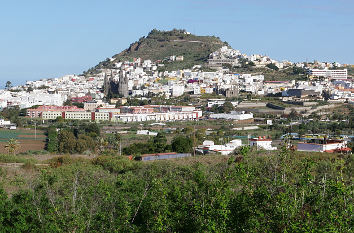 Berg von Arucas in Gran Canaria