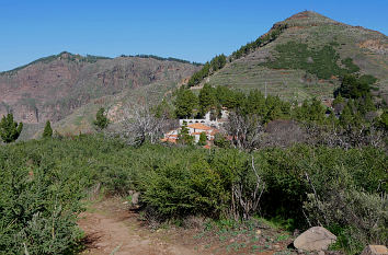 Wanderweg am Cruz de Tejeda auf Gran Canaria