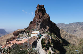 El Roque bei Tejeda auf Gran Canaria