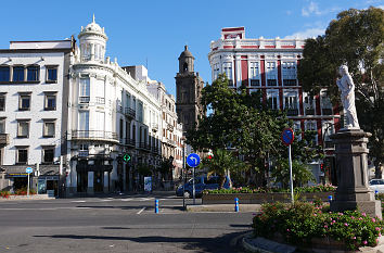 Blick auf Triana in Las Palmas de Gran Canaria