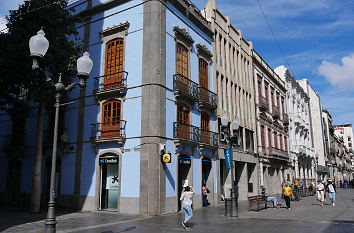Calle Mayor de Triana in Las Palmas de Gran Canaria