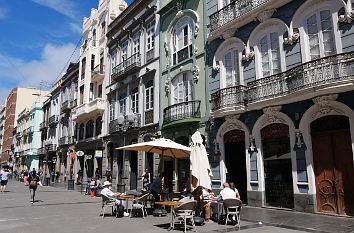 Calle Mayor de Triana in Las Palmas de Gran Canaria