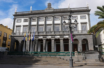 Rathaus in Vegueta in Las Palmas de Gran Canaria