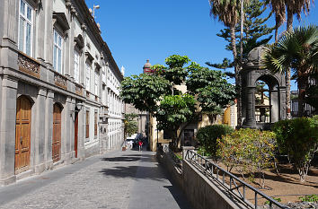 Calle Espírito Santo in Vegueta in Las Palmas de Gran Canaria