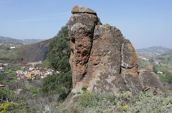 Landschaft Los Roquetes bei San Mateo auf Gran Canaria