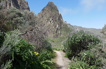 Wanderweg bei Valsequillo und Tenteniguata auf Gran Canaria