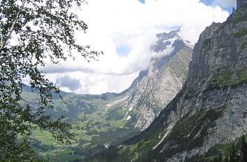 Blick nach Grindelwald