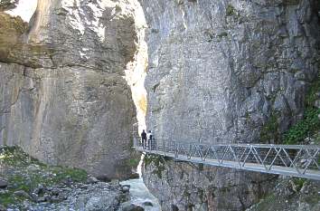 Gletscherschlucht in Grindelwald