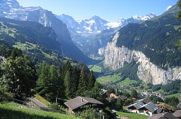 Blick in das Lauterbrunnental