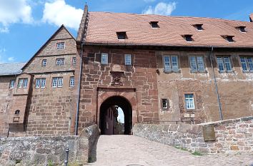 Burgeingang Burg Breuberg
