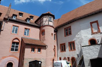 Burghof Burg Breuberg