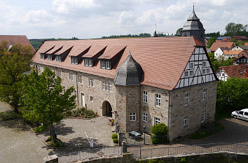 Schloss Vorburg Burg Friedewald