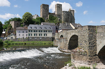 Burg Runkel und steinerne Lahnbrücke
