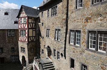 Innenhof Burg Runkel