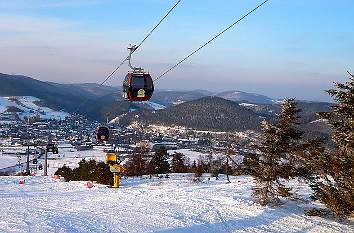 Ettelsberg-Seilbahn im Winter