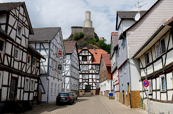 Felsberg mit Blick auf die Felsburg