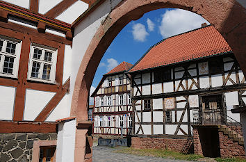 Torbogen in Freilichtmuseum Hessenpark