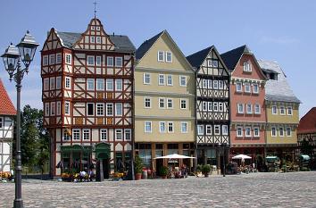 Marktplatz im Freilichtmuseum Hessenpark