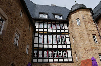 Burghof Schloss Spangenberg