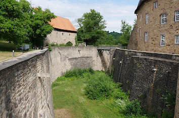 Burggraben Schloss Spangenberg