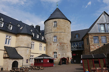 Burghof Schloss Waldeck