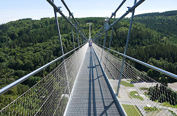 Fußgängerhängebrücke Skywalk im Rothaargebirge