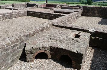 Grundmauern Römische Villa im Odenwald