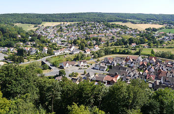 Blick vom Bergfried der Krukenburg