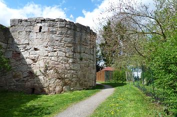 An der Stadtmauer in Bad Sooden-Allendorf