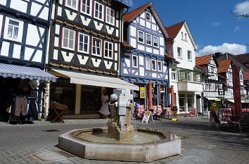 Weinreihe in Bad Sooden-Allendorf