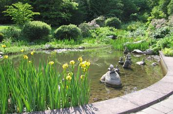 Kurpark Richtung Bad Reinhardshausen in Bad Wildungen